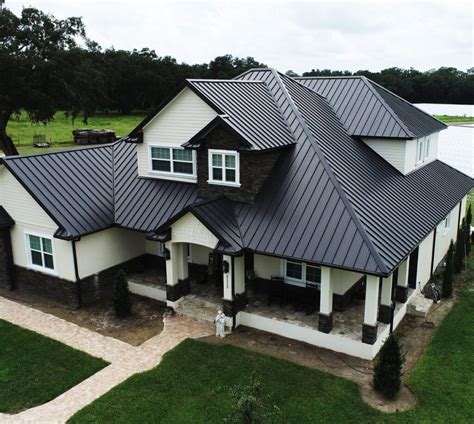 does a black metal roof make a house hotter|black metal shingle roof.